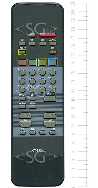 Пульт дистанционного управления для TOSHIBA CT-9731